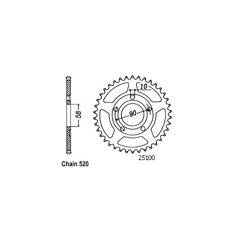 Corona Nsr 125 90-98 Corona Nsr 125 90-98