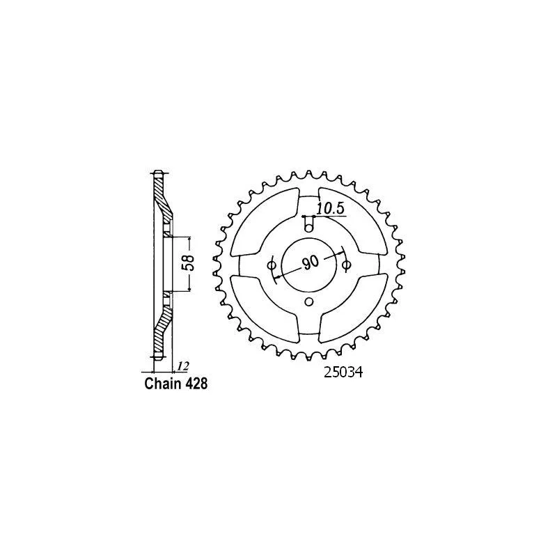 Corona Nx 125 Italie 89-98