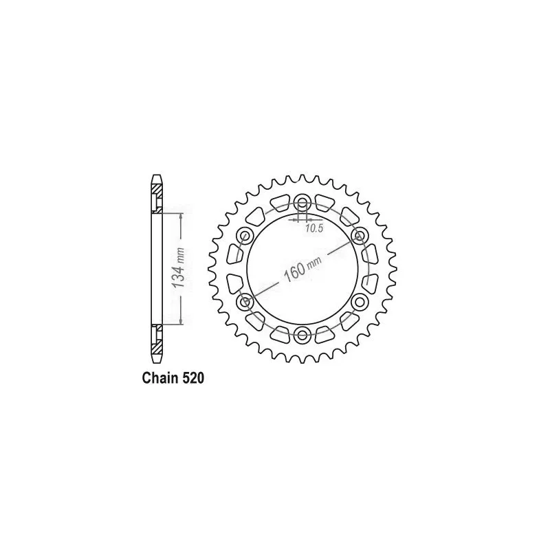 Corona Racing All Cbr600/1000 Rr 03-04