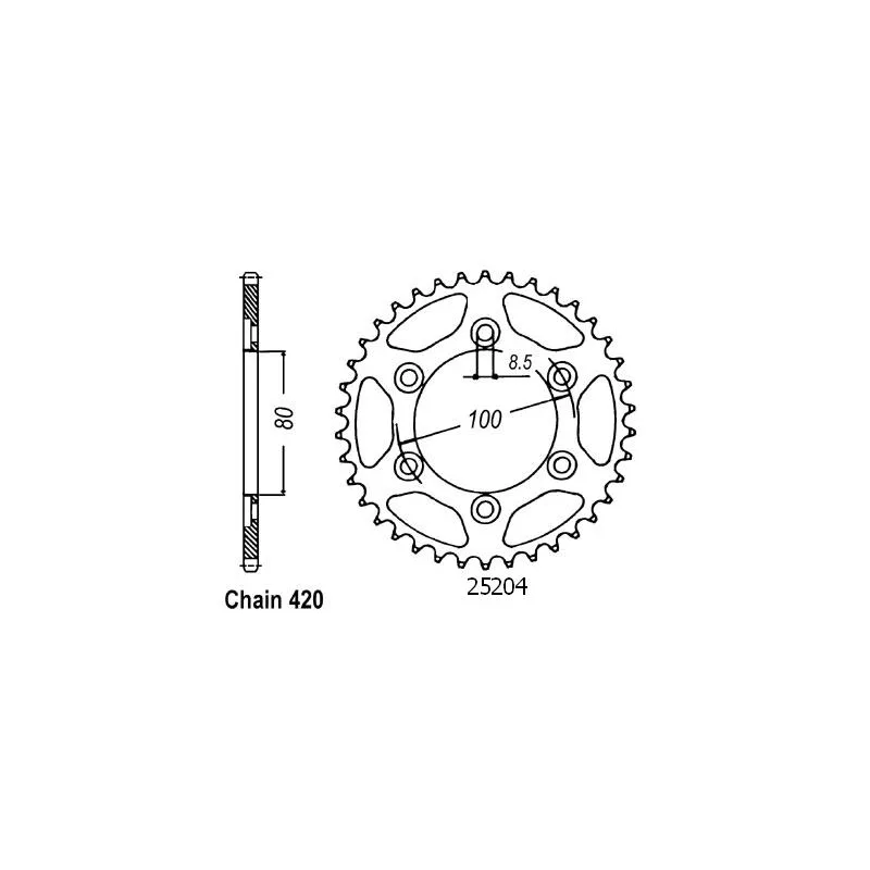 Corona Rieju 50 Rr Sm/Spike