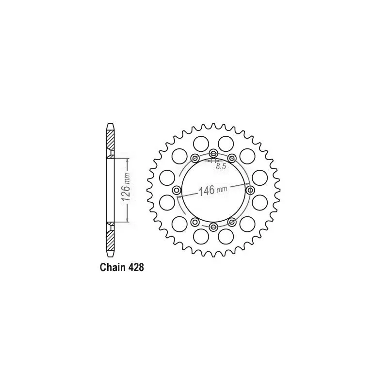 Corona Ts 125 X 84-88
