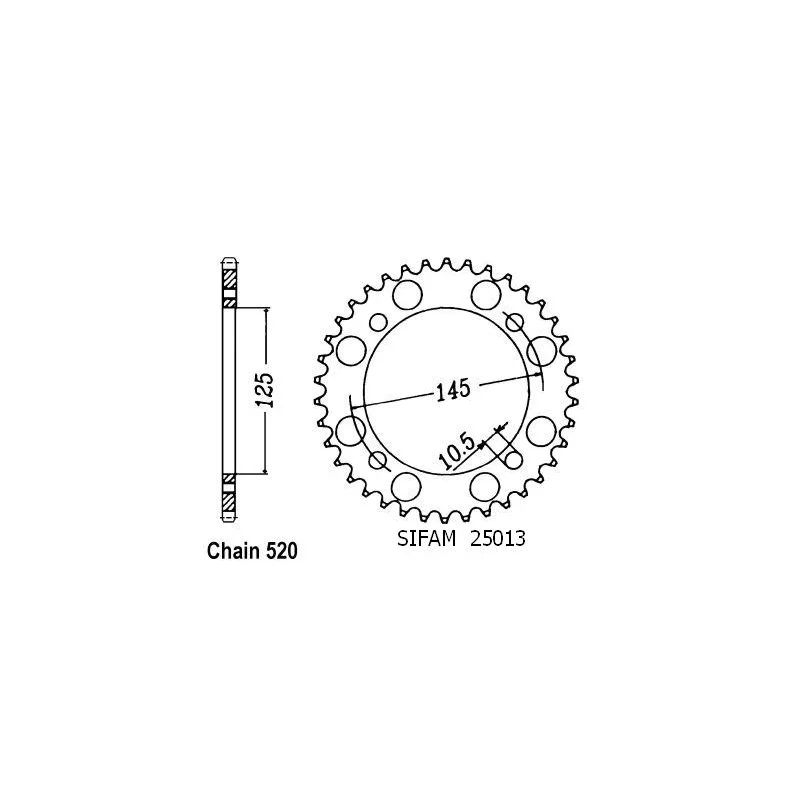 Corona Xt 550 82-83 Corona Xt 550 82-83