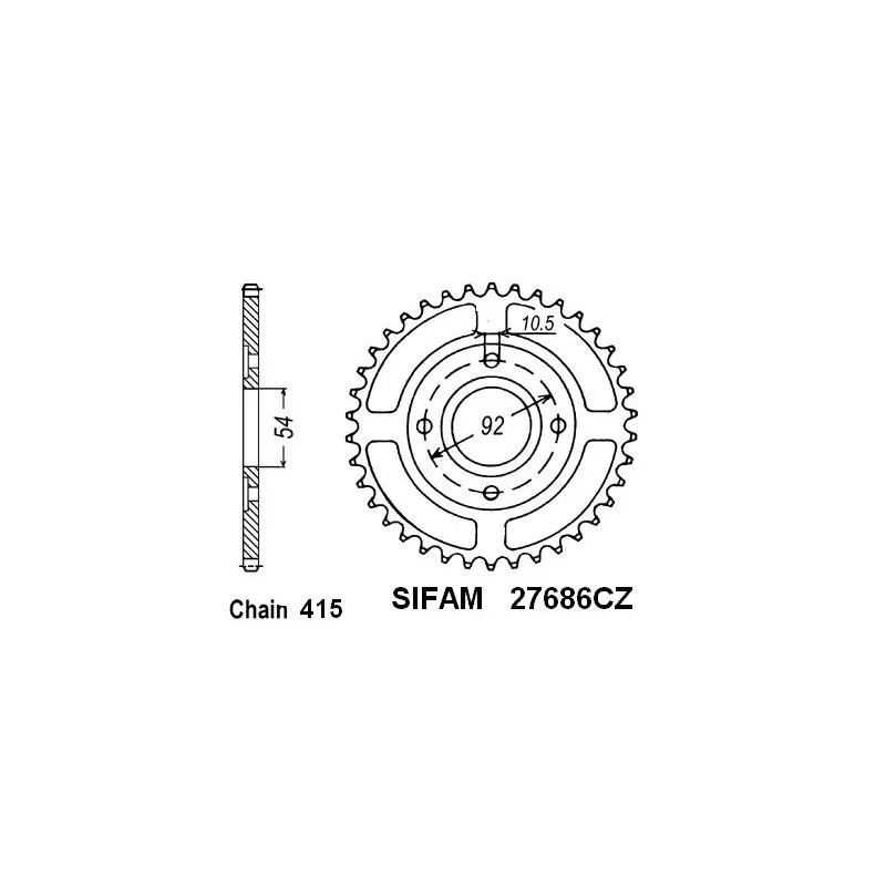 Corona Yam Tzr50 / Power 98