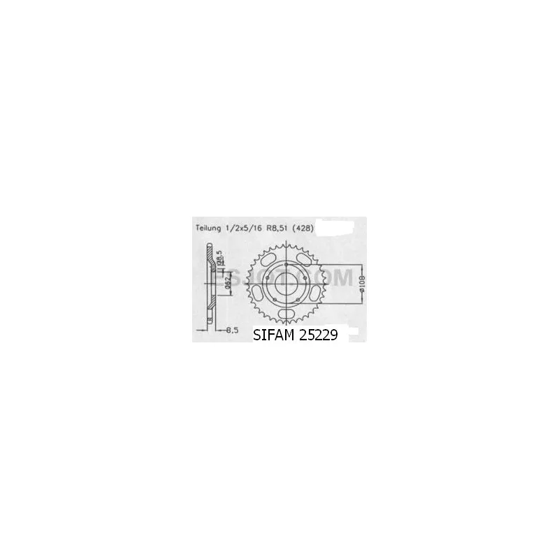 Cour Sachs 125 Xtc 4t