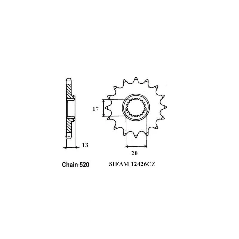 Pignone Tm 125 Cross 05/00>
