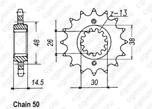 Pignone Cbx 750 F 84-86