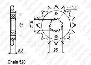 Pignone Zx-4 Zxr 400 88-98