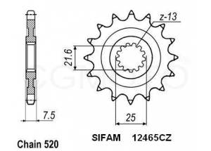 Pignone Kawasaki 450 Kfx 08-
