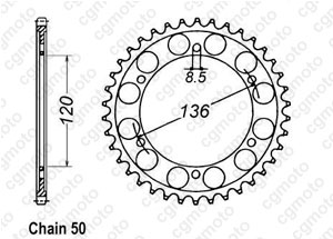 Corona Rd 500 Lc 84-85