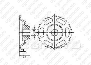 Kit trasmissione Aprilia 50 Rs