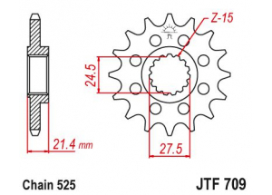 Kit trasmissione Aprilia Sl 750 Shiver