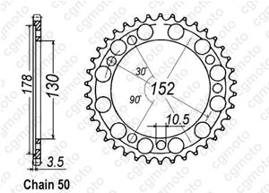 Kit trasmissione Cagiva 900 Elefant