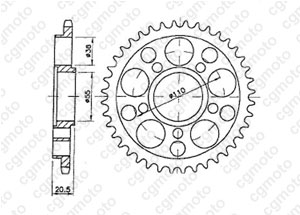 Kit trasmissione Ducati 748 Biposto