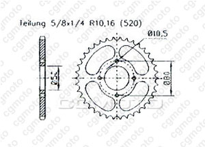 Kit trasmissione Eton 150 Yukon