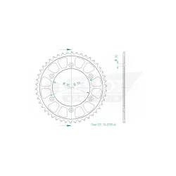 Corona Acciaio 46 Denti
