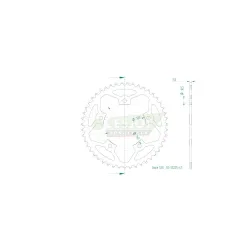 Corona Acciaio 47 Denti
