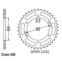 Corona Ke/Ks 125 76-87 Corona Ke/Ks 125 76-87