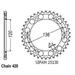 Corona Tzr 125 R Italie 92-9