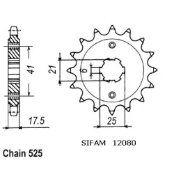 Pignone Cb 500 Clubman 89-90