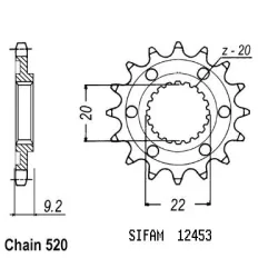 Pignone Kawasaki Kx-f 250 06-