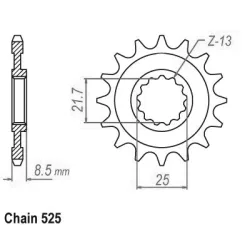 Pignone Kawasaki Zx-9r 02- Pignone Kawasaki Zx-9r 02-
