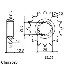 Pignone Tdm 850 96-00