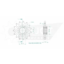 Pignone Ultralight 15 Denti